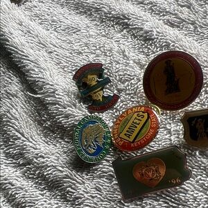 Vintage Collectible Pins Set